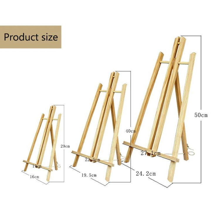 BowLift | A4 Wood Table Top Painting Easel