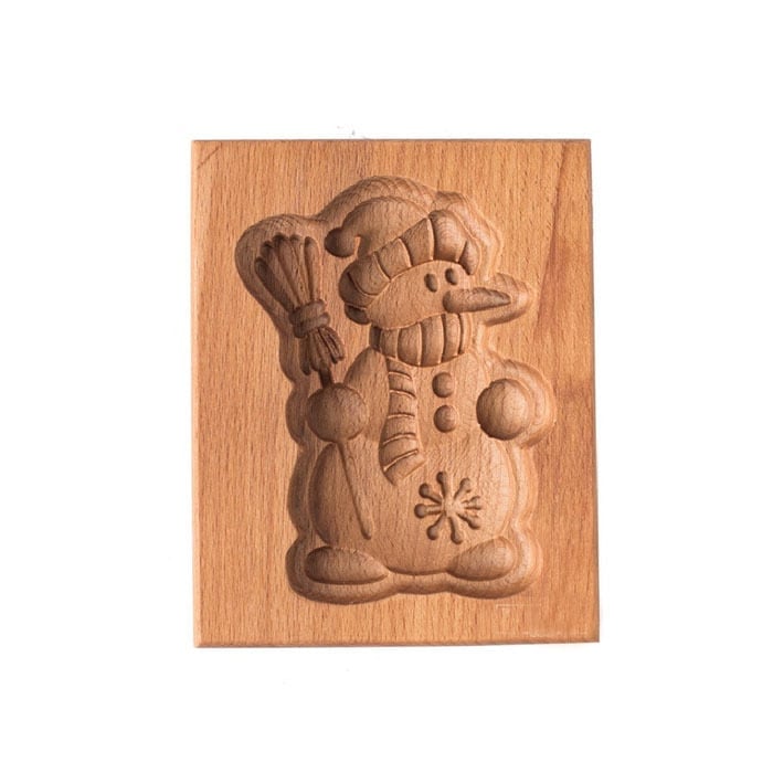 BowLift | Wooden Cookie Mold Set | Engraved Pastry Stamps | Gingerbread & Biscuit Press