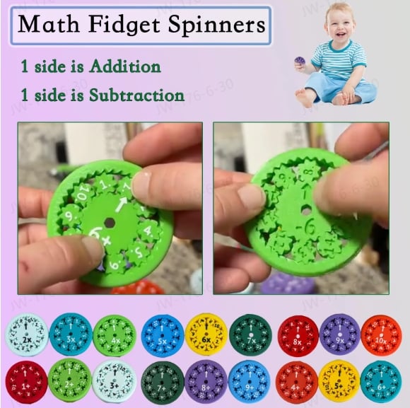 BowLift | New Math Fidget Spinners