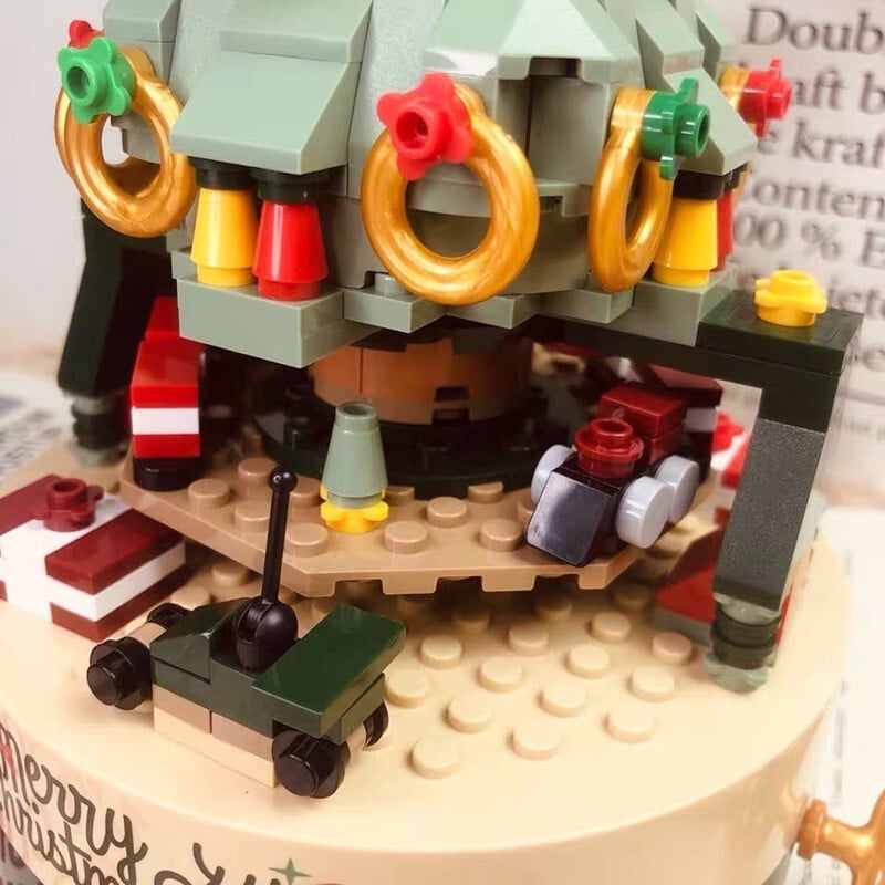 BowLift | 360 PCS Music Box Christmas Tree Building Blocks
