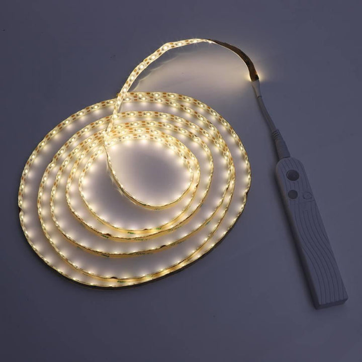 BowLift | LED light strip with remote control – 2 meters flexible strip for decorative lighting in cabinets and shelves