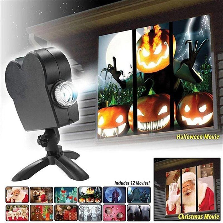 BowLift | SpookGlow Holographic Projector | Transform your space with enchanting Halloween projections