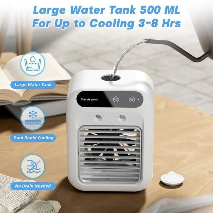 BowLift | Portable 3-In-1 Cooling Fan with 2-Speed Mist