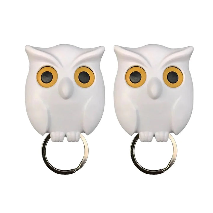 🦉The Key Guard is a Reliable Owl - Cute Night Owl Key Holder with Auto Open Close Eyes | Bowlift