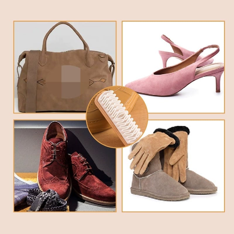 Velora Premium Brush — Bring your suede shoes to shine, completely chemical-free! | Bowlift