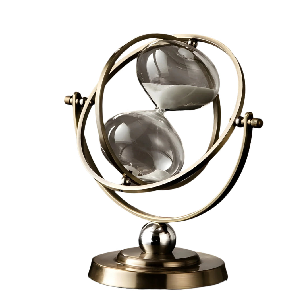 Elegant Hourglass with Calming Sand Flow and Style Bowlift