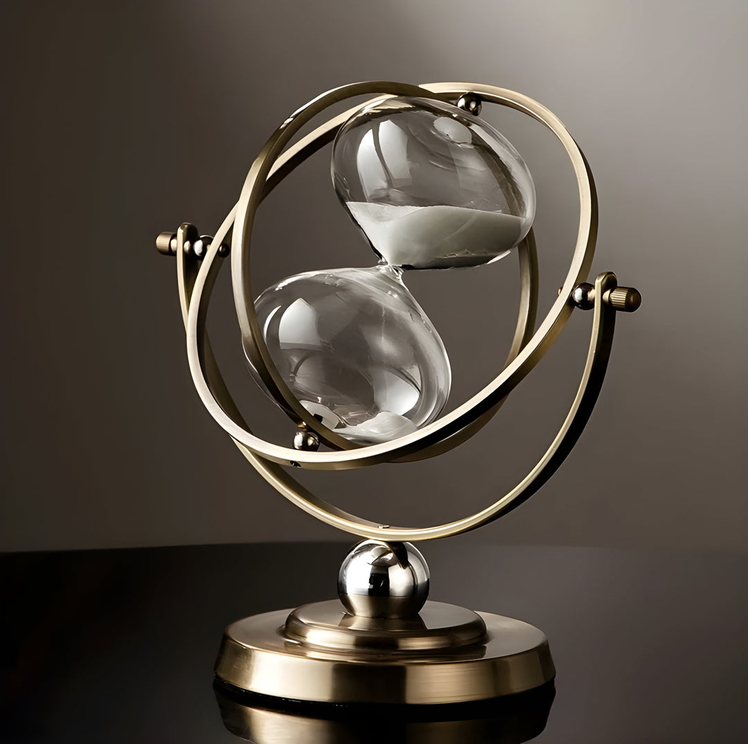 GracefulTime Clock - Luxury Hourglass with Hourglass | Bowlift