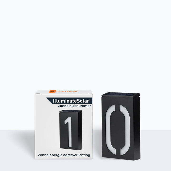 BowLift | Lighted House Number on Solar Energy - SolarSign