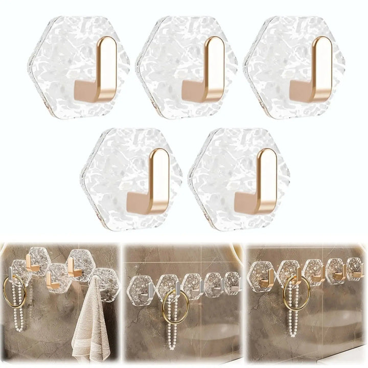 BowLift | GoldFang Wall Hook — Lightning-fast organization that makes your walls shine!