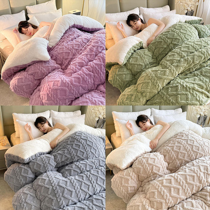 BowLift | SereneSleep Winter Duvet Cover - Luxury Cashmere Fleece Duvet for Ultimate Winter Comfort