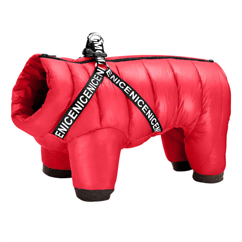 BowLift | WarmPaw WinterComfort Dog Jacket – Windproof Jacket with Soft Insulation for Cold Weather