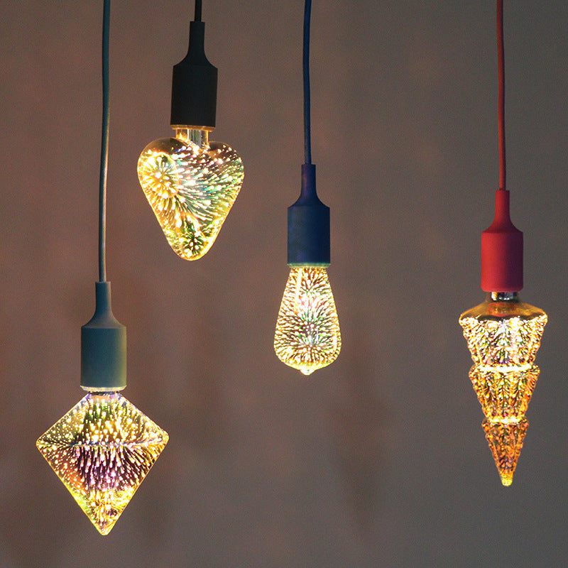 BowLift | 3D Fireworks LED Light Bulb