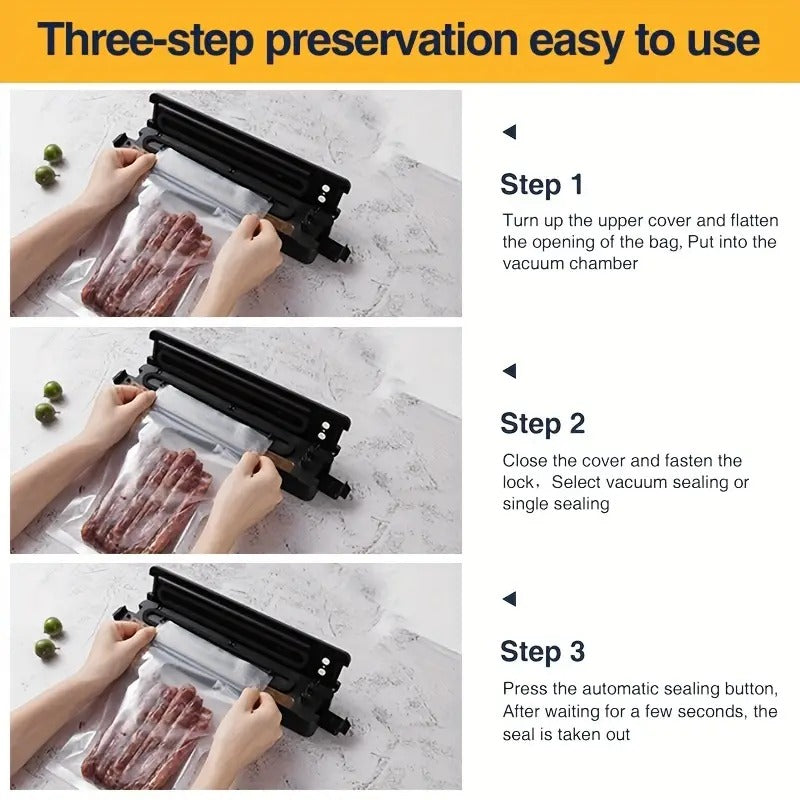 BowLift | Cordless Food Vacuum Sealer | Easy Food Storage