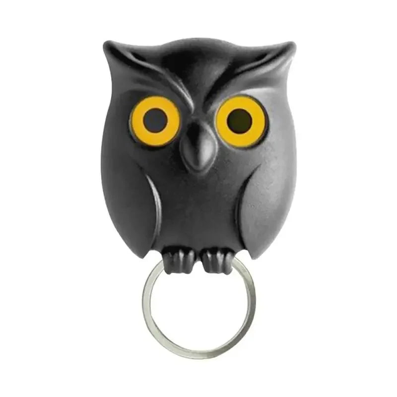 🦉The Key Guard is a Reliable Owl - Cute Night Owl Key Holder with Auto Open Close Eyes | Bowlift