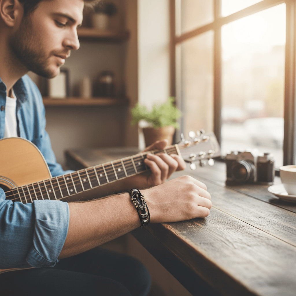 BowLift | Music-inspired leather bracelet