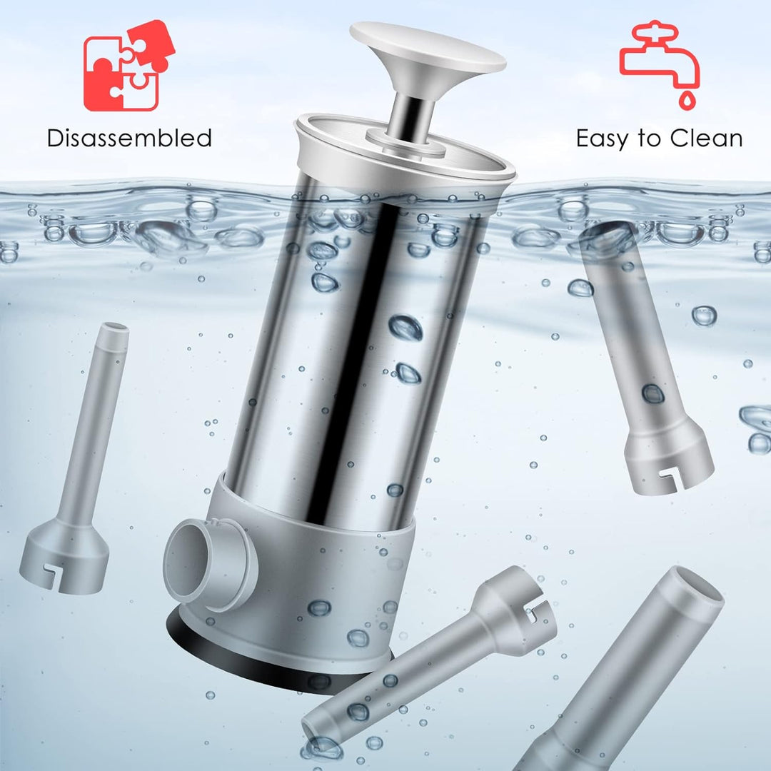 BowLift | Sausage filler with 4 different size filling tubes