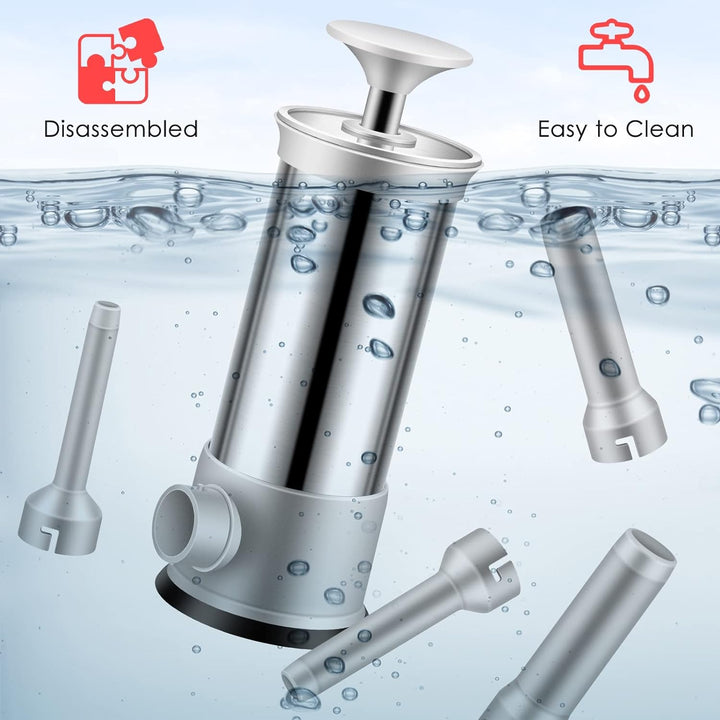 BowLift | Sausage filler with 4 different size filling tubes