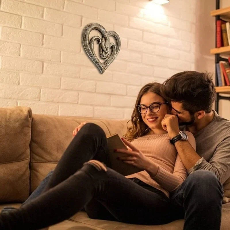 BowLift | Wooden Heart Wall Decoration - ForeverTouch