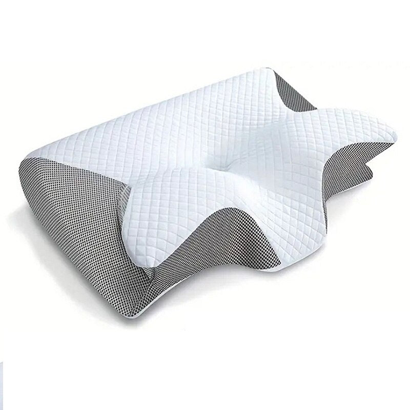 CloudRest - Ergonomic Memory Foam Pillow for Neck and Shoulder Support Bowlift