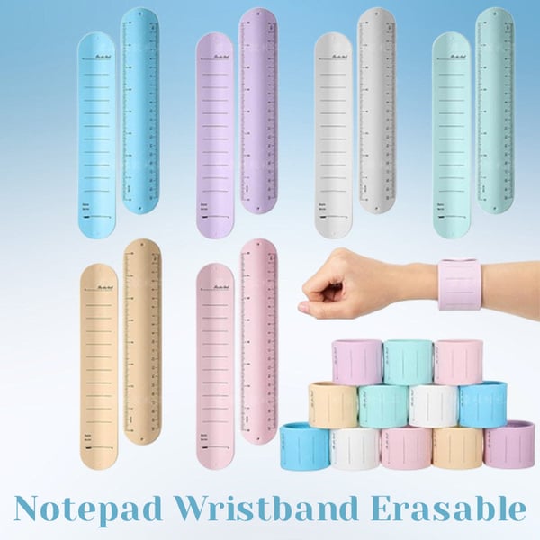 BowLift | Reusable Erasable To Do List Silicone Wristband