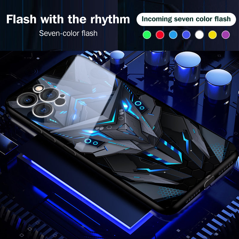 BowLift | Cool Mecha Apple Smart Flash Phone Case