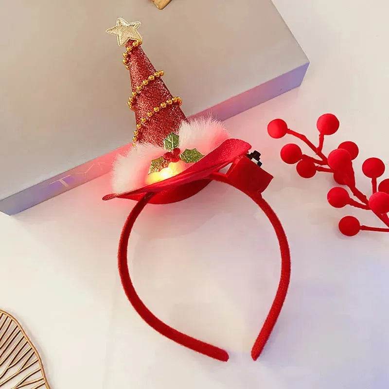 BowLift | Christmas With Light Headband Snowflake Women's
