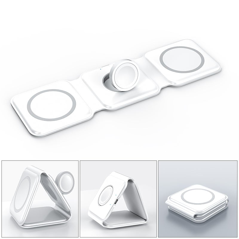 BowLift | New Foldable 3-in-1 Wireless Charger