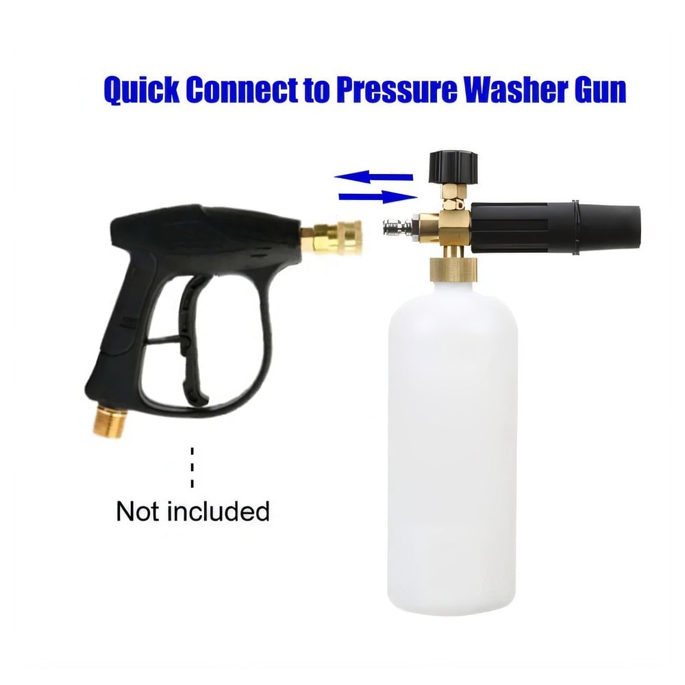 BowLift | Enhance Your Car Washing Experience -  Foam Cannon Dual Connector Accessory