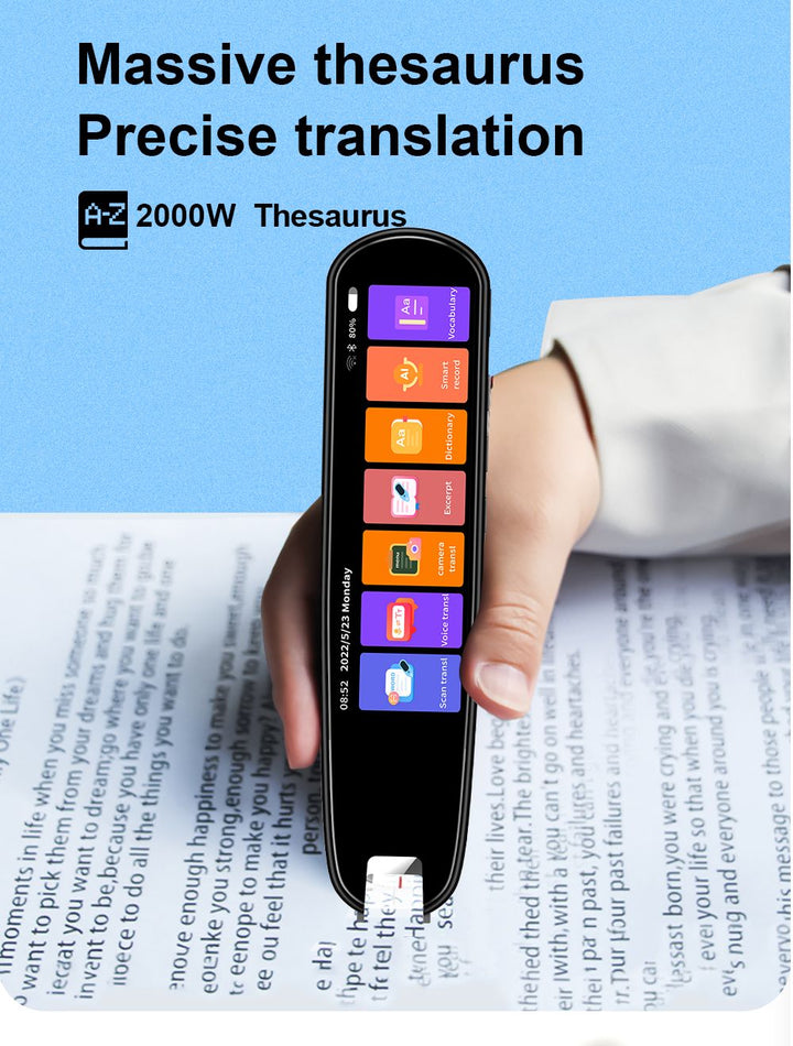 Genauer 112-languages translation and reading pen | Bowlift