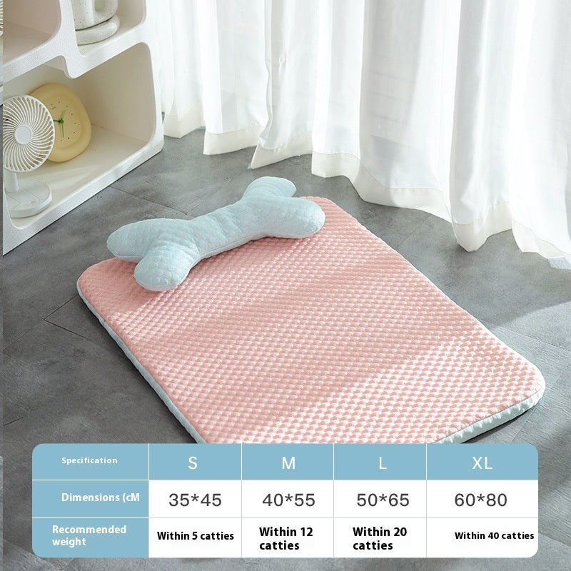 Summer cooling dog mat. | Bowlift