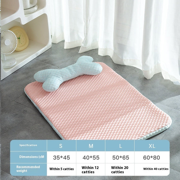 Summer cooling dog mat. | Bowlift