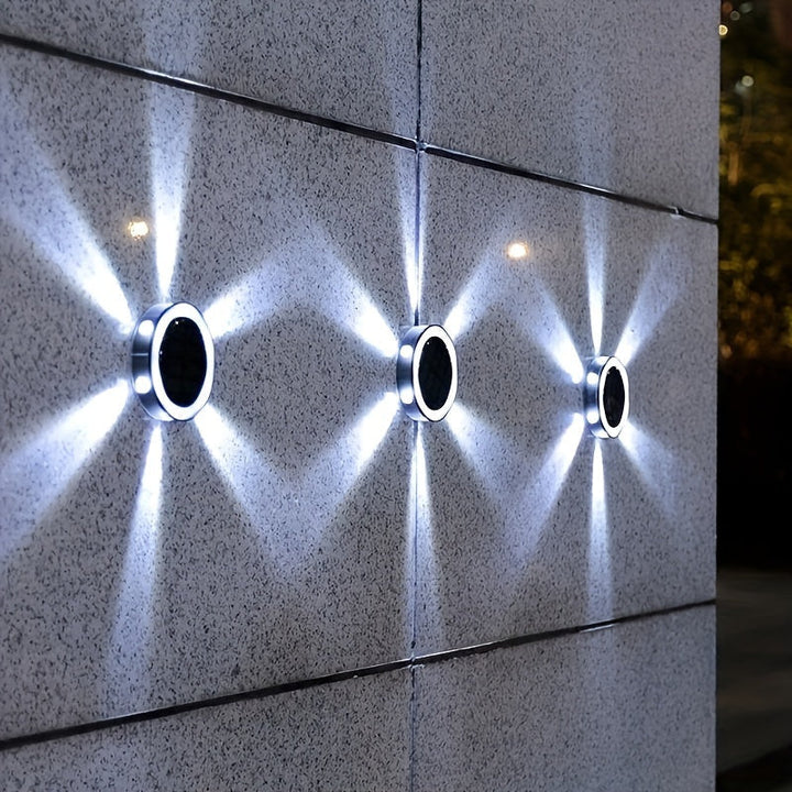 SolarGlow – 6 LED Garden Lighting Outdoor | Bowlift