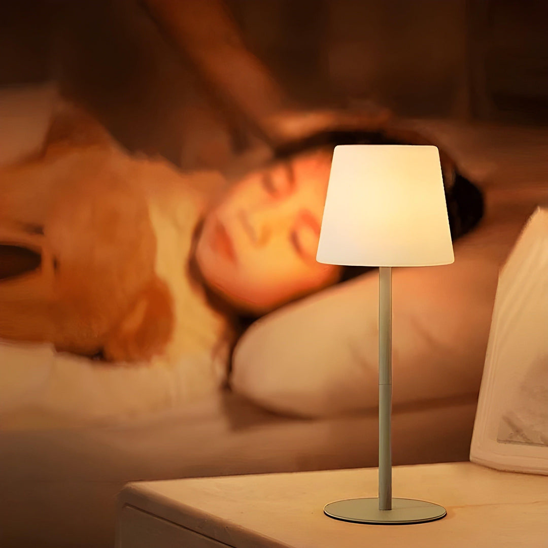 Wireless rechargeable lamp with adjustable warm lighting Bowlift