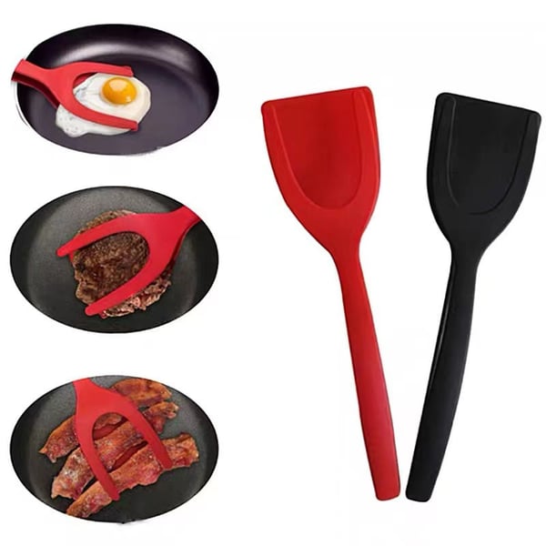 BowLift | 2-in-1 Tongs Handle and Elasticity Spatula