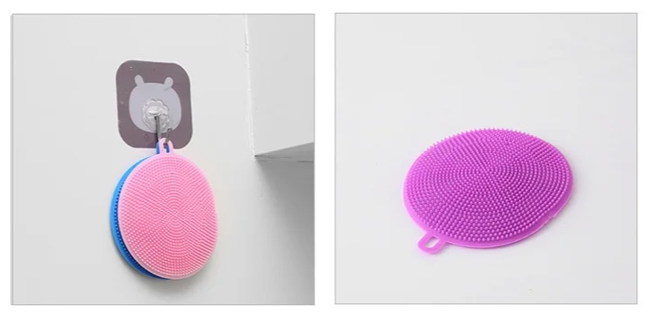CleanFlex – Silicone Dish Brush & Multifunctional Kitchen Scrubber Pad Bowlift