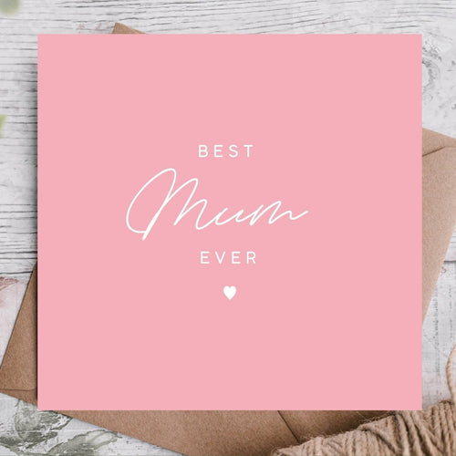 BEST MOM EVER | Mother's Day Card | Bowlift