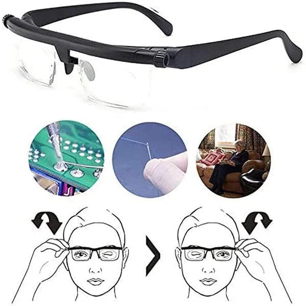 BowLift | Reading Glasses Adjustable Focus Polycarbonate Frame