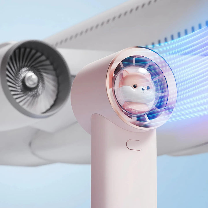 Lovely Squirrel Mini Pocket Fan USB Rechargeable Handheld Fan | Bowlift