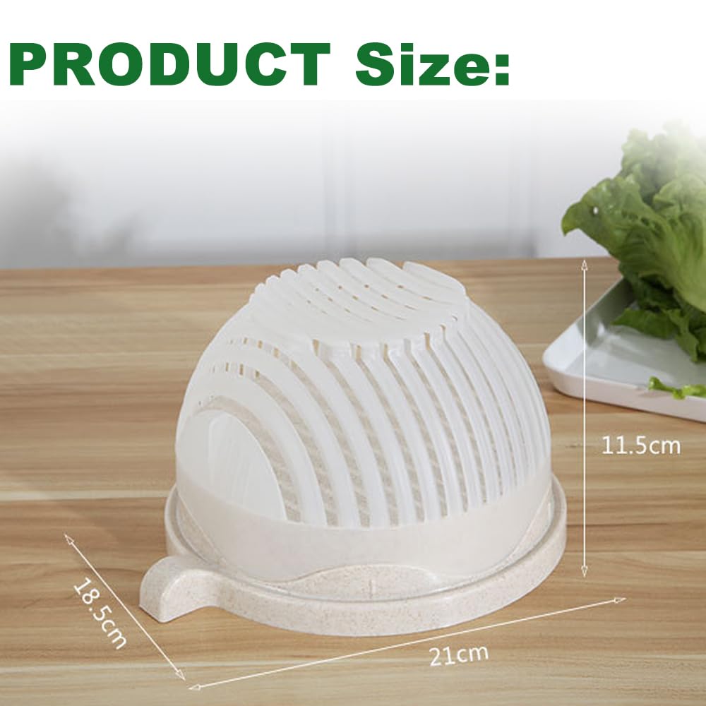 BowLift | VeggieSlice Pro — Make salad making safe, quick, and effortless child's play! (2 pieces)