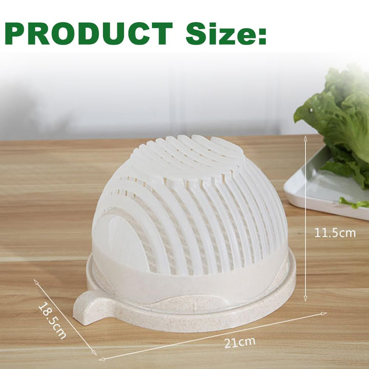 BowLift | VeggieSlice Pro — Make salad making safe, quick, and effortless child's play! (2 pieces)