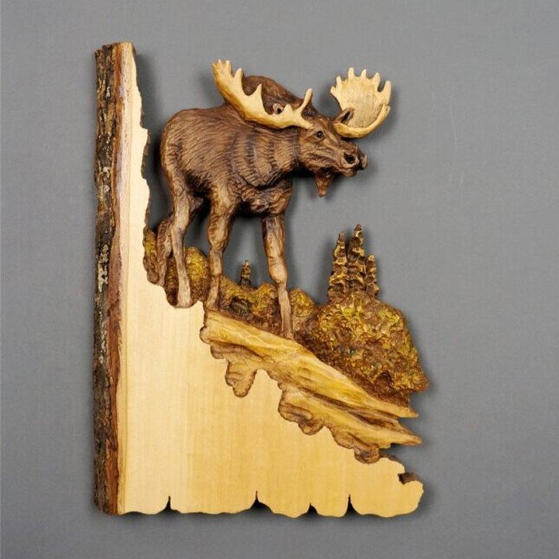 BowLift | Animal Carving Handcraft Wall Decoration