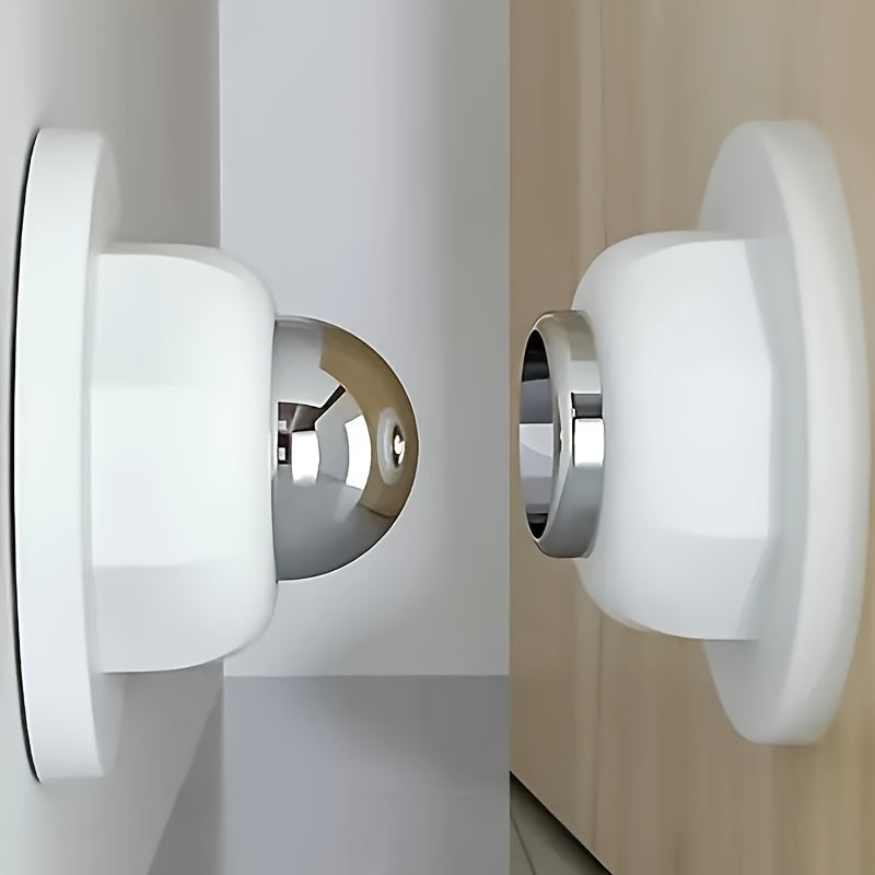 Magnetic door stopper without drilling | Bowlift