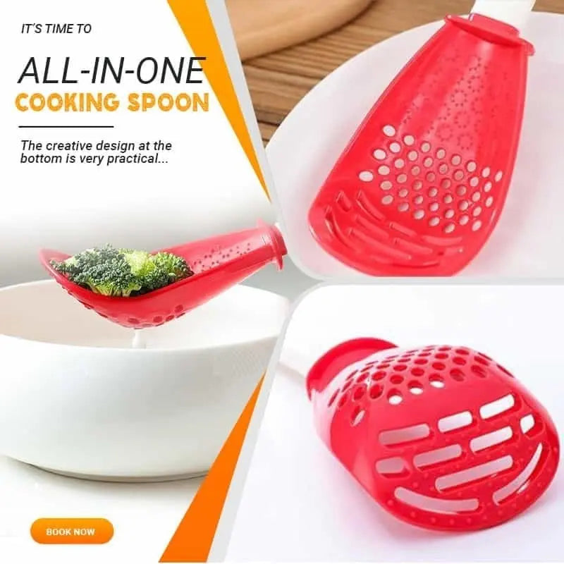 BowLift | Multifunctional kitchen spoon for mashing and straining