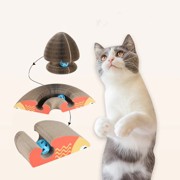 BowLift | Magic Cat Scratch Board(with ball )