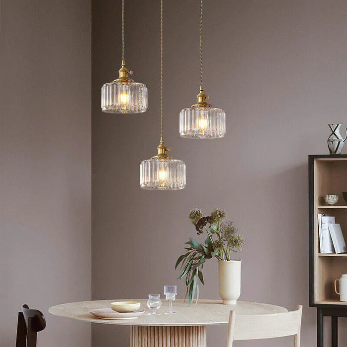 BowLift | Crystal chandelier with height adjustment in vintage style
