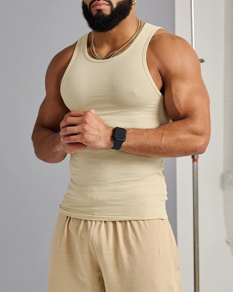 BowLift | Men's solid color sleeveless vest
