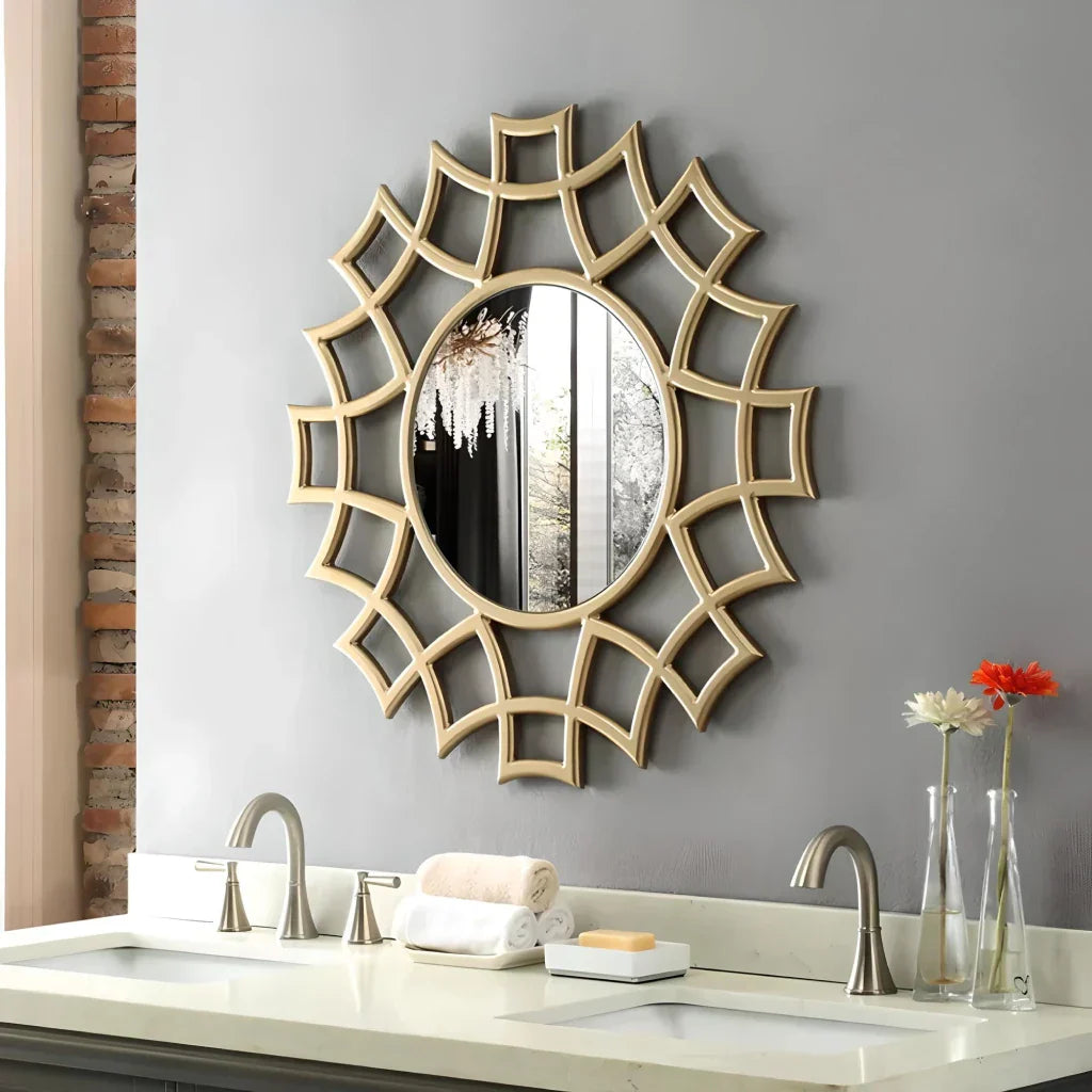BowLift | Luxury Irregular Mirror Wall Hanging for Modern Decor