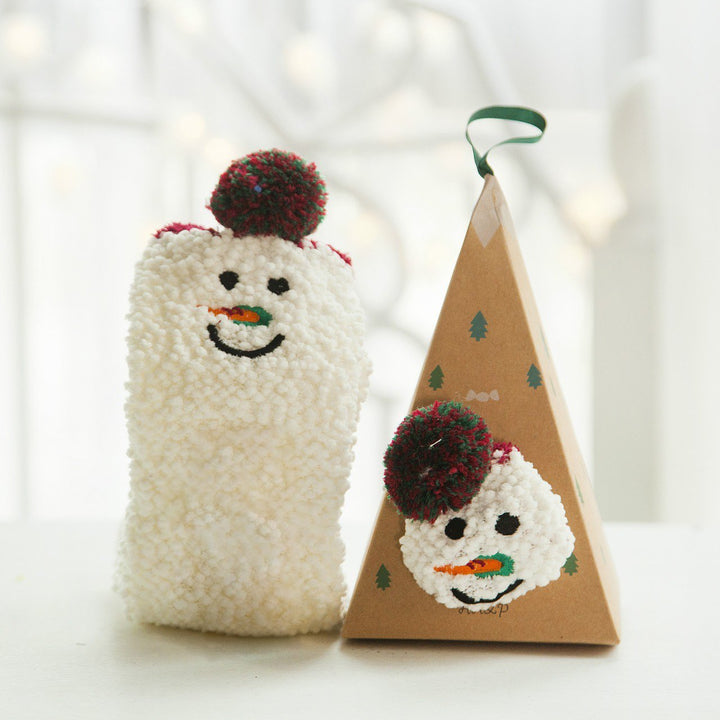 BowLift | Christmas socks in gift box design | Plush house & cuddle socks | Universal size