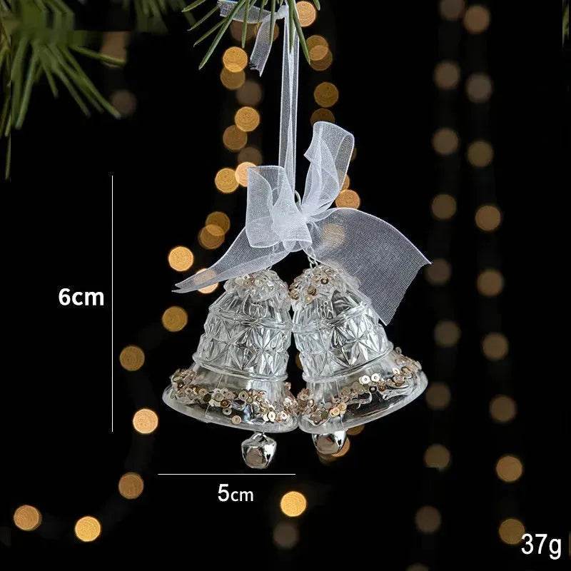 BowLift | Christmas Decorations Sequins Acrylic Transparent Pendant