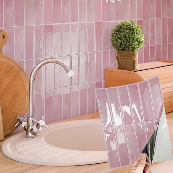 Self-adhesive 3D Wall Tile Panels for Kitchen and Bathroom | Bowlift